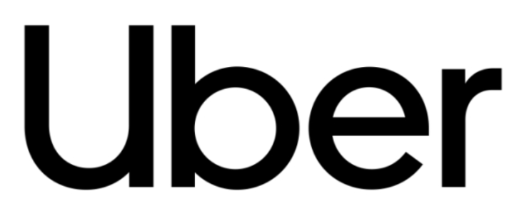 Uber brand typeface example