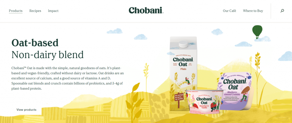 Chobani's brand identity
