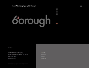 6th Borough Agency website