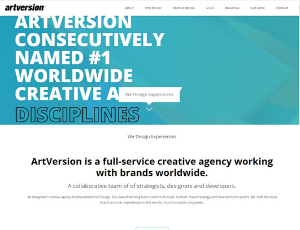 ArtVersion Interactive website